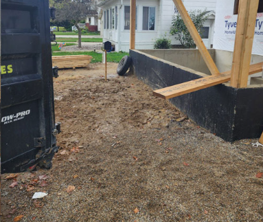 After - Clean construction site